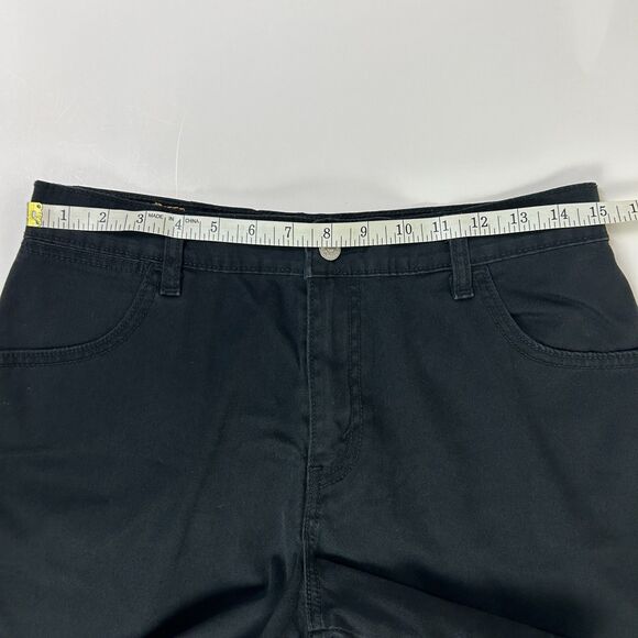 Levi's Vintage 550 Relaxed Fit Cotton Black Denim 2K Jean Shorts Stretch sz 10 - Picture 4 of 9